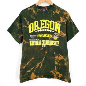 Oregon Ducks NCAA Natl Champ 2011 Custom T-Shirt M